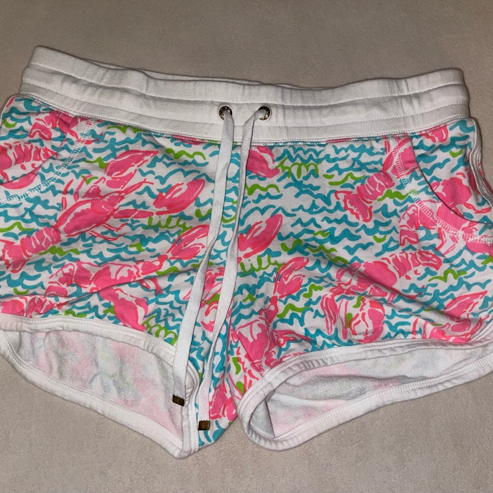 Lilly Pulitzer Lobster Print‎ Shorts